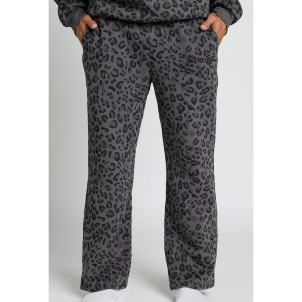 Minimalist Straight Leg Sweatpants Panther size Medium